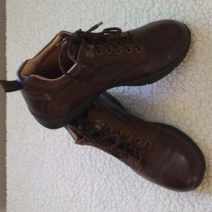 Thad Stuart Brown Leather Rocky Boot (Mid Ankle Casual Shoes) EU 44 = US 10